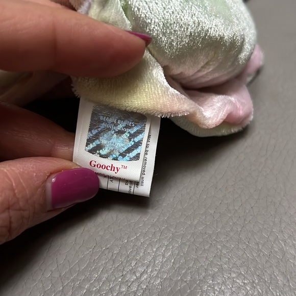 Rare Goochy the jellyfish - TY Beanie Baby 1998 - Picture 5 of 7